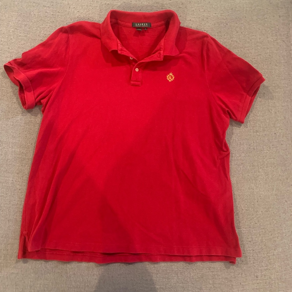 Lauren Ralph Lauren Red Polo Shirt
